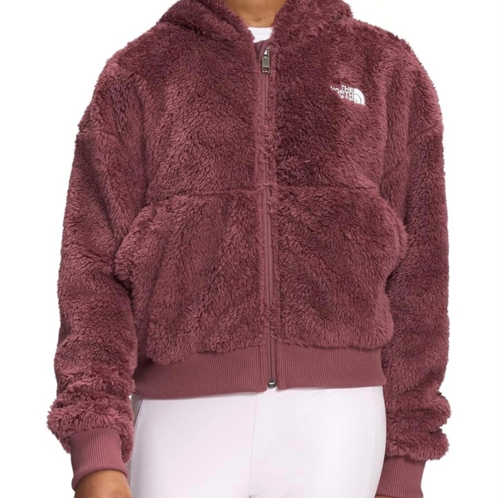 North Face Girl’s Hoodie (maroon color) - Size 10